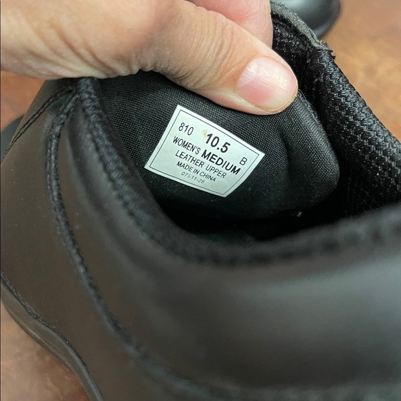 Orthofeet Orthopedic Leather Walking Shoes Black Women’s 10.5 M Comfort Diabetic - Picture 7 of 7